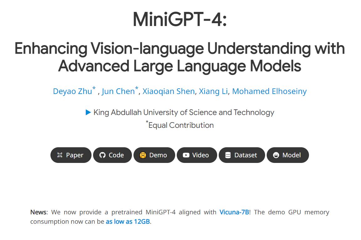 MiniGPT-4