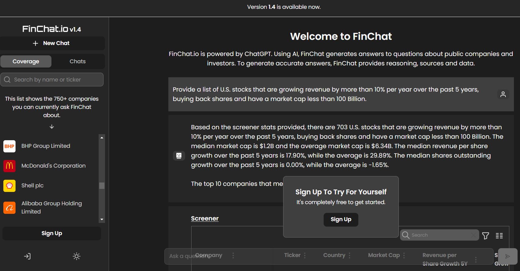 FinChat