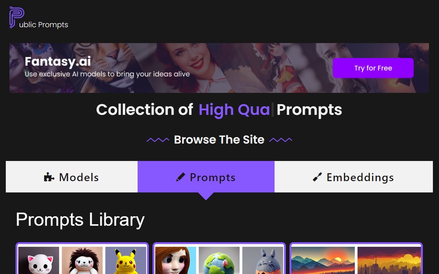 Public Prompts