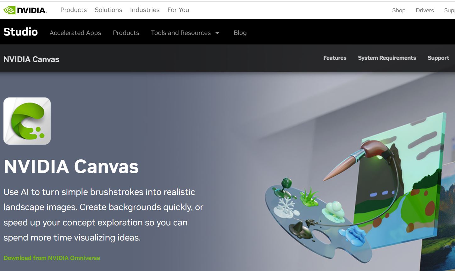 NVIDIA Canvas