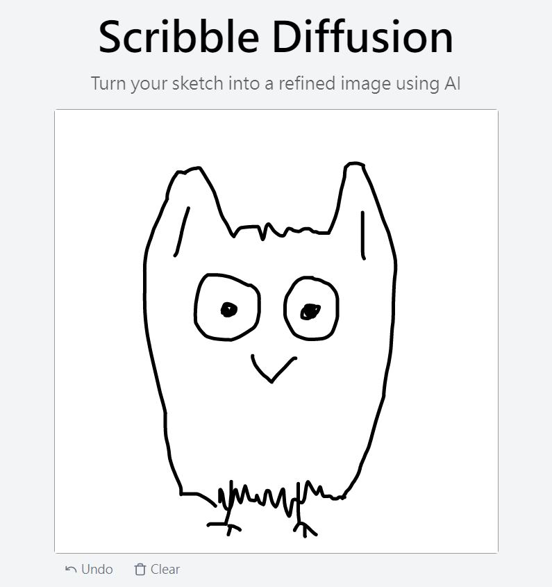 Scribble Diffusion